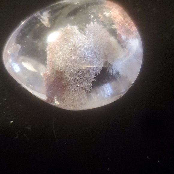 New Pear Shape Phantom Quartz Pendant. - Picture 3 of 8